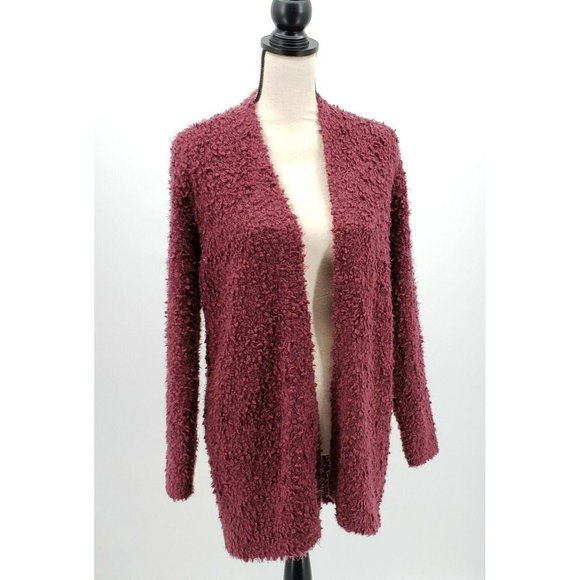 ^ NWT Knox Rose Women's Large Textured Long Sleeve Cardigan - Picture 1 of 7